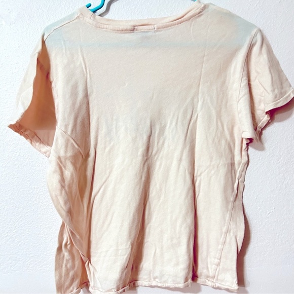 Wildfox Sunshine Baby Light Pink Tee Sz S - Picture 4 of 4